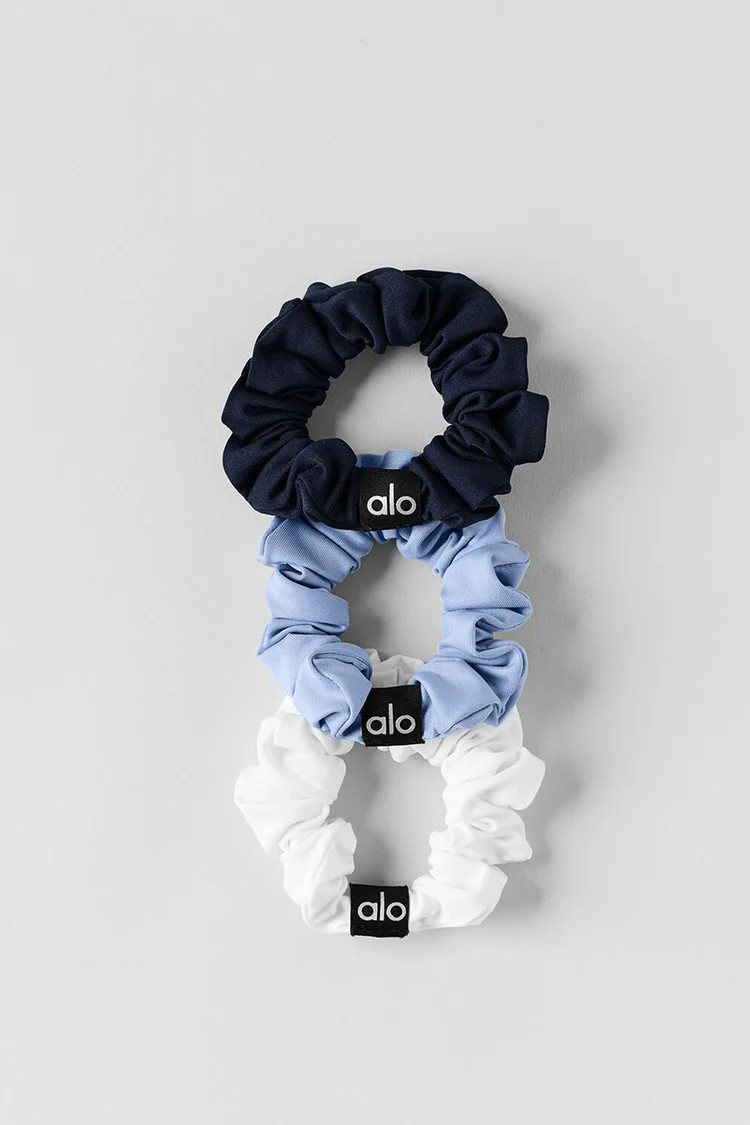 Fresh Mini Scrunchie 3-Pack | Alo Yoga (US)