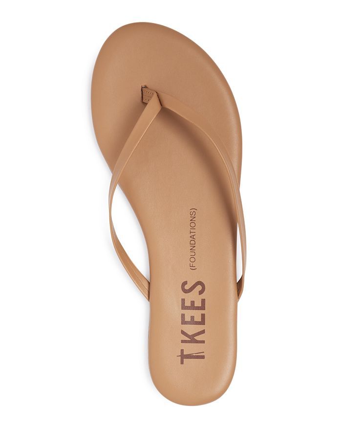 Women's Foundations Leather Flip-Flops | Bloomingdale's (US)