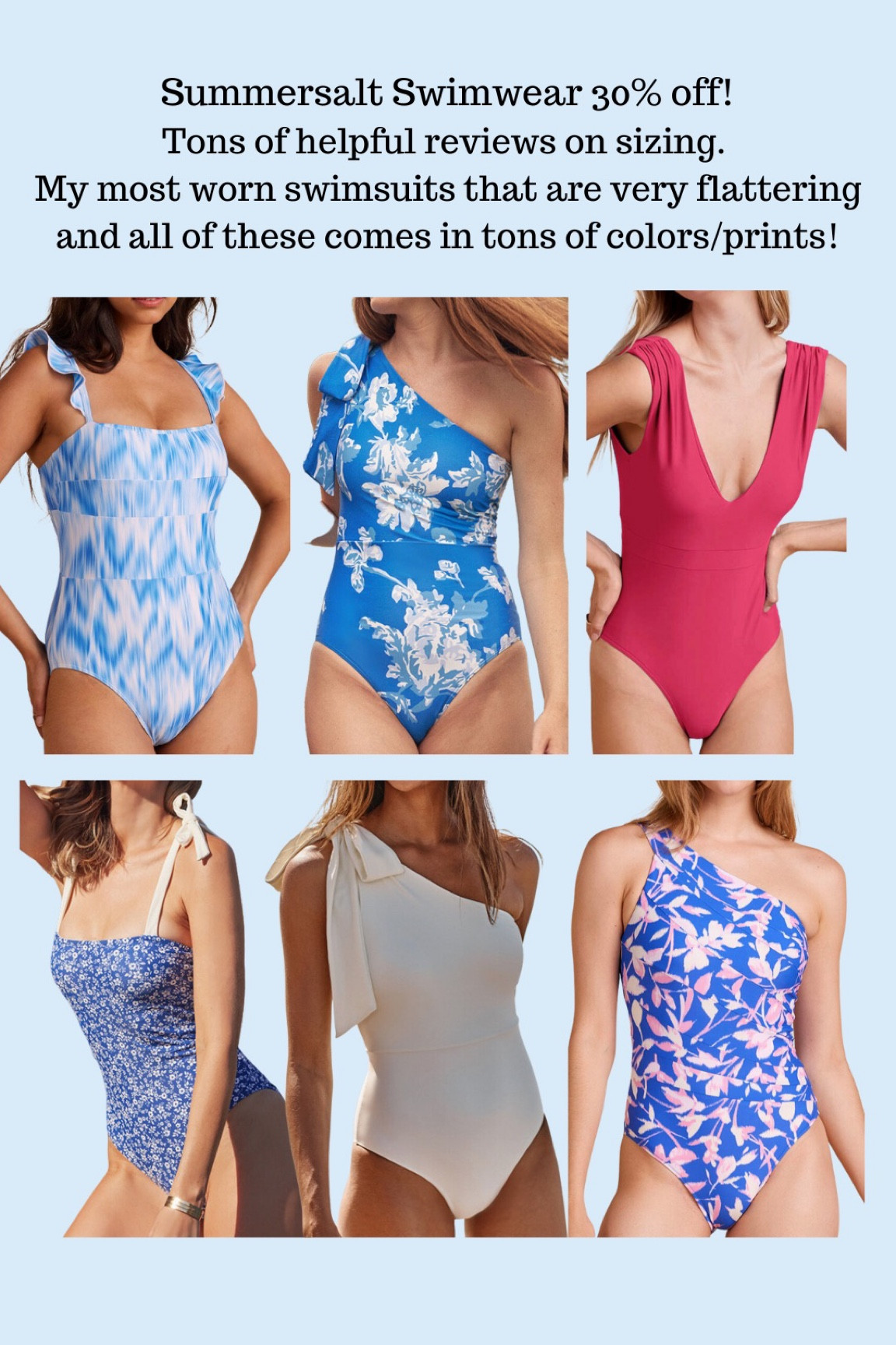 Summersalt swimwear sale! 30% off with code SALE30 

#LTKswim #LTKtravel #LTKsalealert