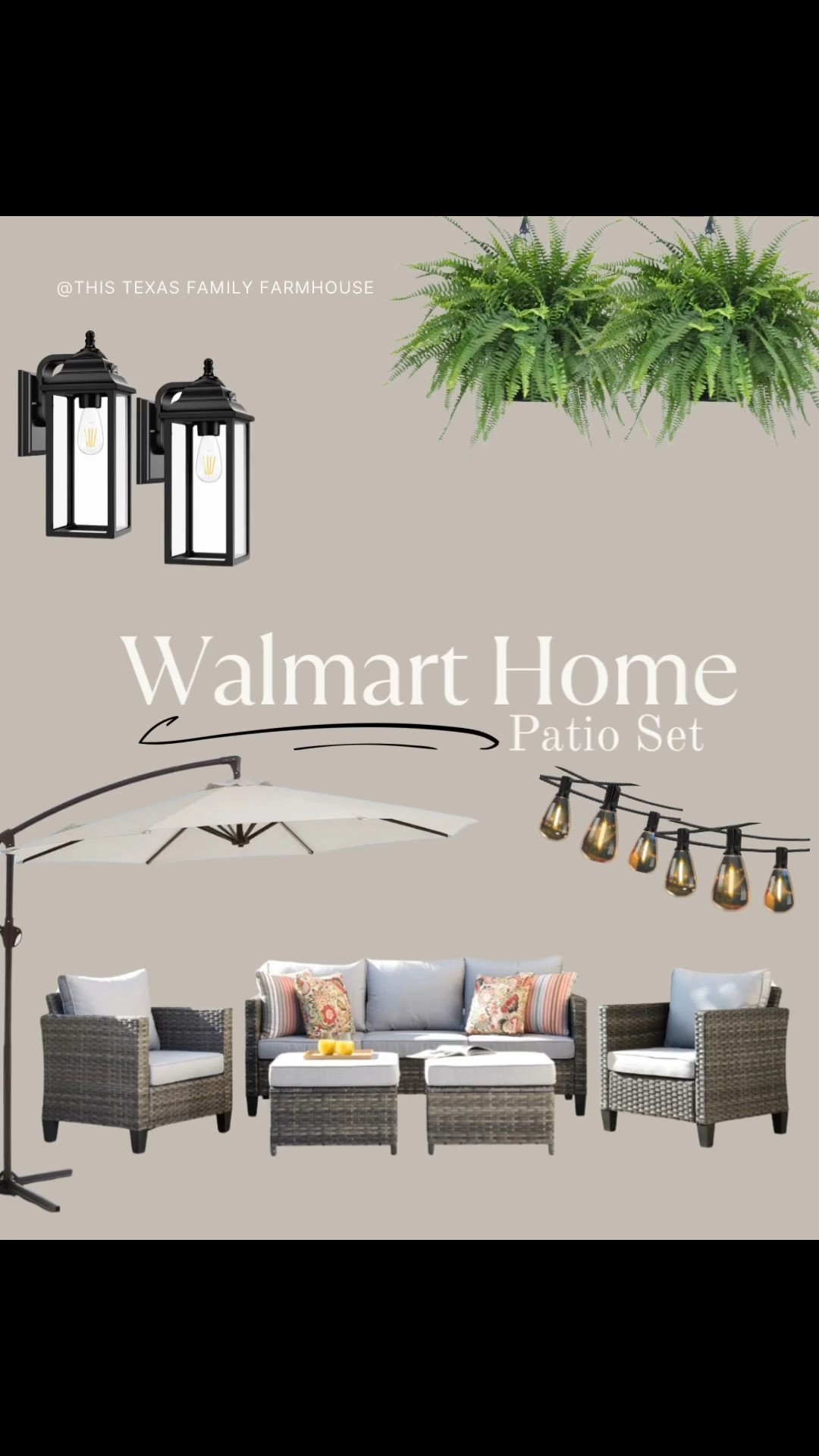 Time to freshen up that summer patio! Walmart has some great items at an affordable price! ☀️ 

#LTKHome #LTKFamily #LTKSaleAlert