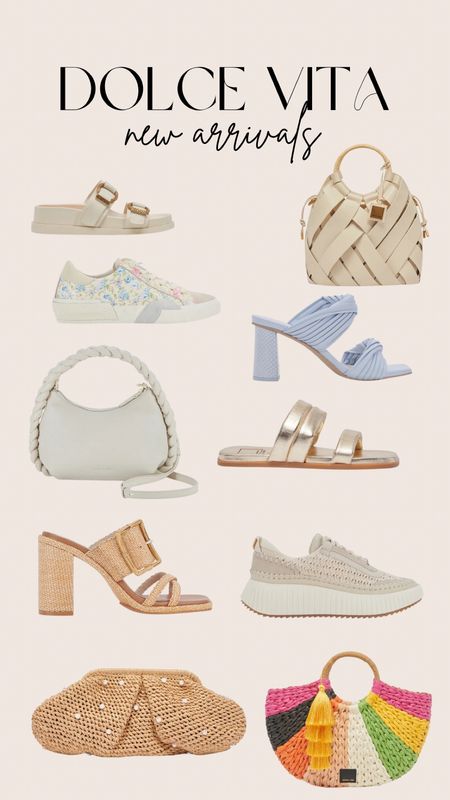 Dolce Vita new summer spring and summer shoes - bags, totes, wicker bags, crossbody & sneakers. 

#LTKshoecrush #LTKunder100 #LTKstyletip