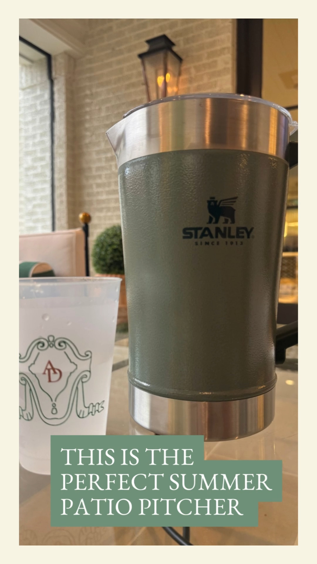 This is the perfect summer patio pitcher in Stanley’s forever cool classic green shade. 😎 Great with ice water. Better with margaritas. 

Note, green seems to be the most difficult  color to find in stock and often sells out! 

#LTKmens #LTKhome #LTKSeasonal