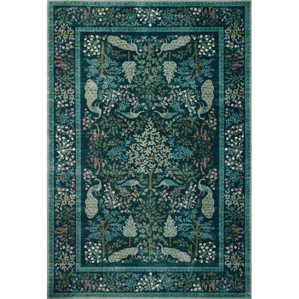 Canopy CNP-05 Teal Area Rug | Rugs Direct