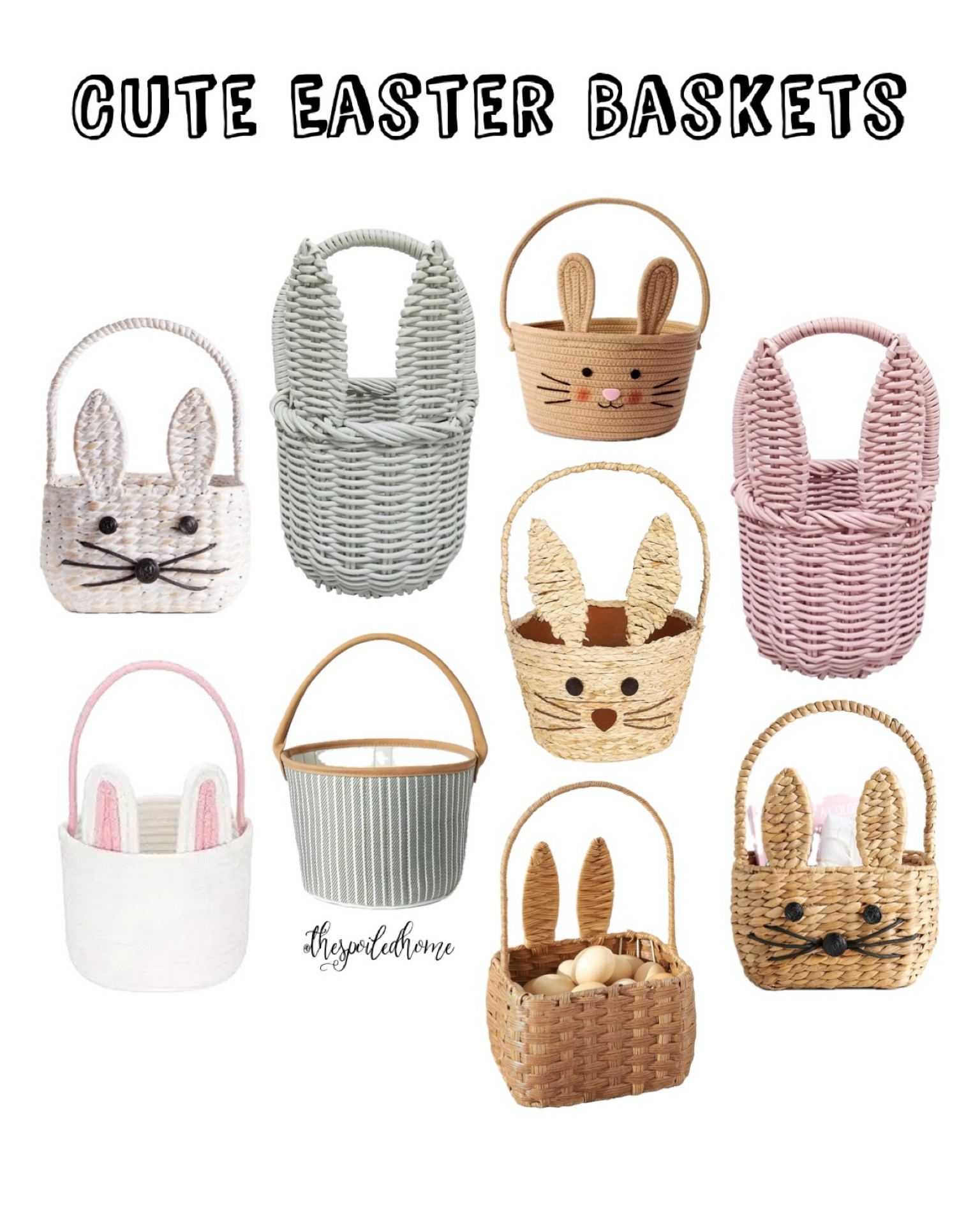 The cutest baskets for Easter #easterbaskets 

#LTKSeasonal #LTKfindsunder50 #LTKkids