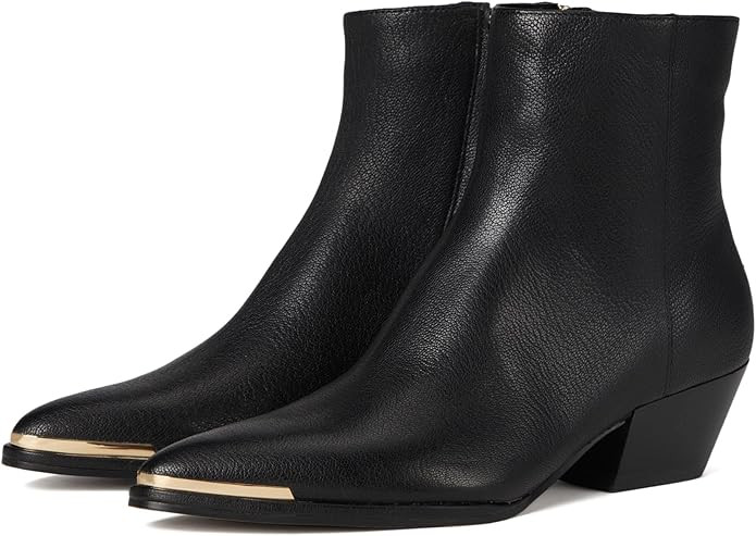 Dolce Vita WOMENS, NONAH, BLACK LEATHER, 7 | Amazon (US)