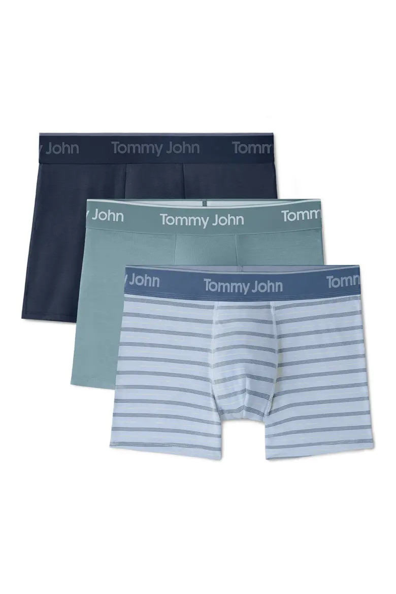 Assorted 3-Pack Second Skin 4-Inch Stretch Modal Boxer Briefs (Men) | Nordstrom | Nordstrom
