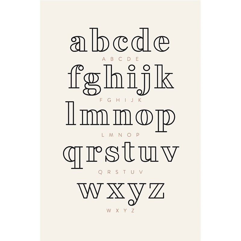 ALPHABET | Juniper Print Shop