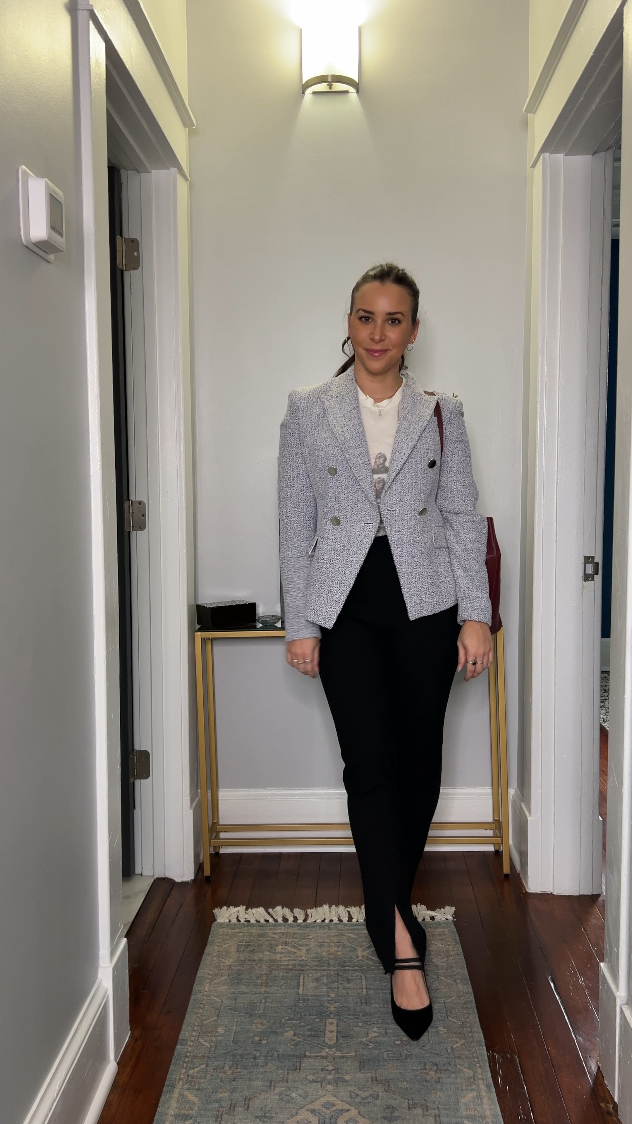 Boss blazer. Blue blazer. Workwear.  

#LTKstyletip #LTKVideo #LTKworkwear