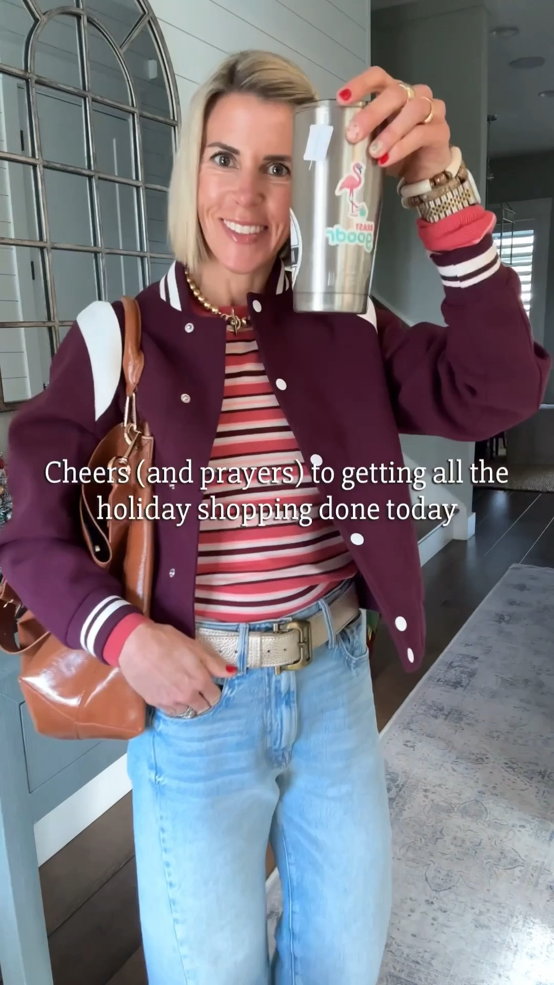 For the record I had no idea why the video slows down when I post 👏🏻🤷🏼‍♀️ maybe it’s the denim Gods wanting you to take an extra look at my favorite pair of denim 😂🫶🏻

But seriously hope your shopping is coming along and this easy shopping look will power you through  

#LTKOver40 #LTKootd #LTKHoliday