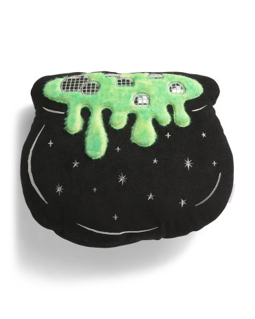 19x17.5 Disco Cauldron Shaped Pillow | TJ Maxx