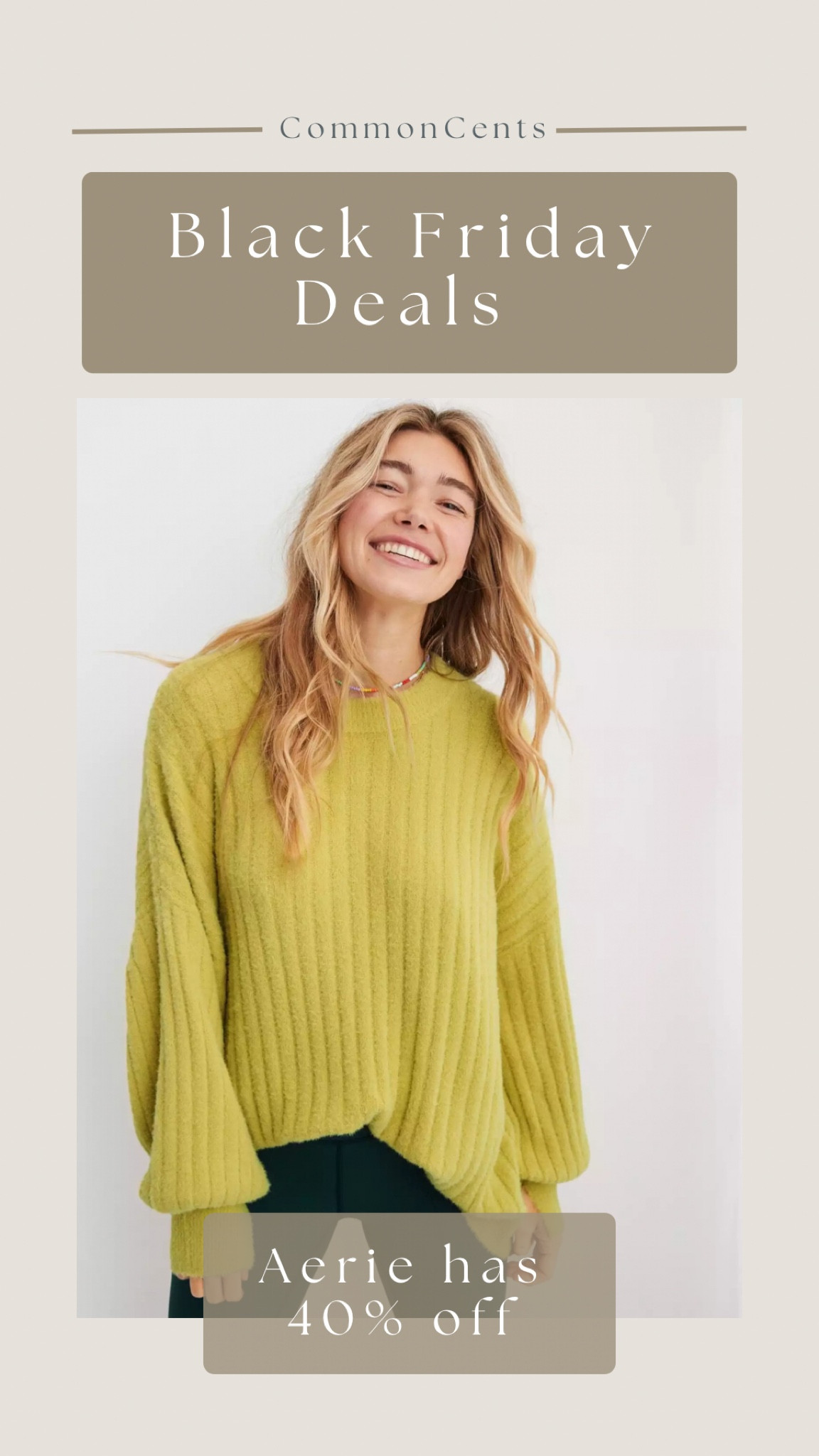 Aerie has 40% off for Black Friday!!! Here are items we have our eye on!

#LTKHoliday #LTKCyberweek #LTKGiftGuide