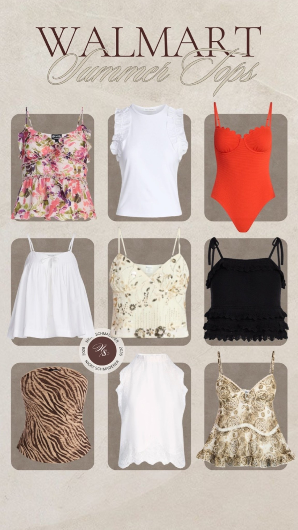 Walmart summer tops 
Under $20 tops 
Walmart finds

#LTKootd #LTKSeasonal #LTKSaleAlert