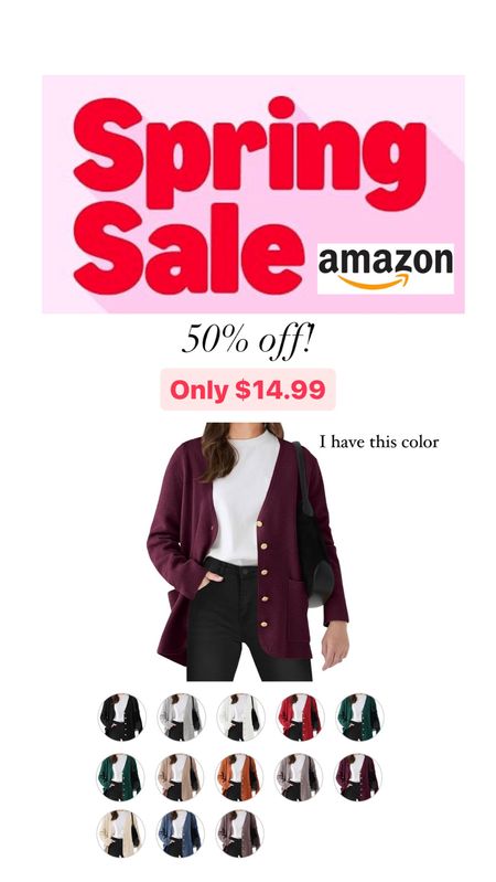 Cardigan
Amazon fashion
Amazon spring sale


#LTKover40 #LTKsalealert #LTKSeasonal