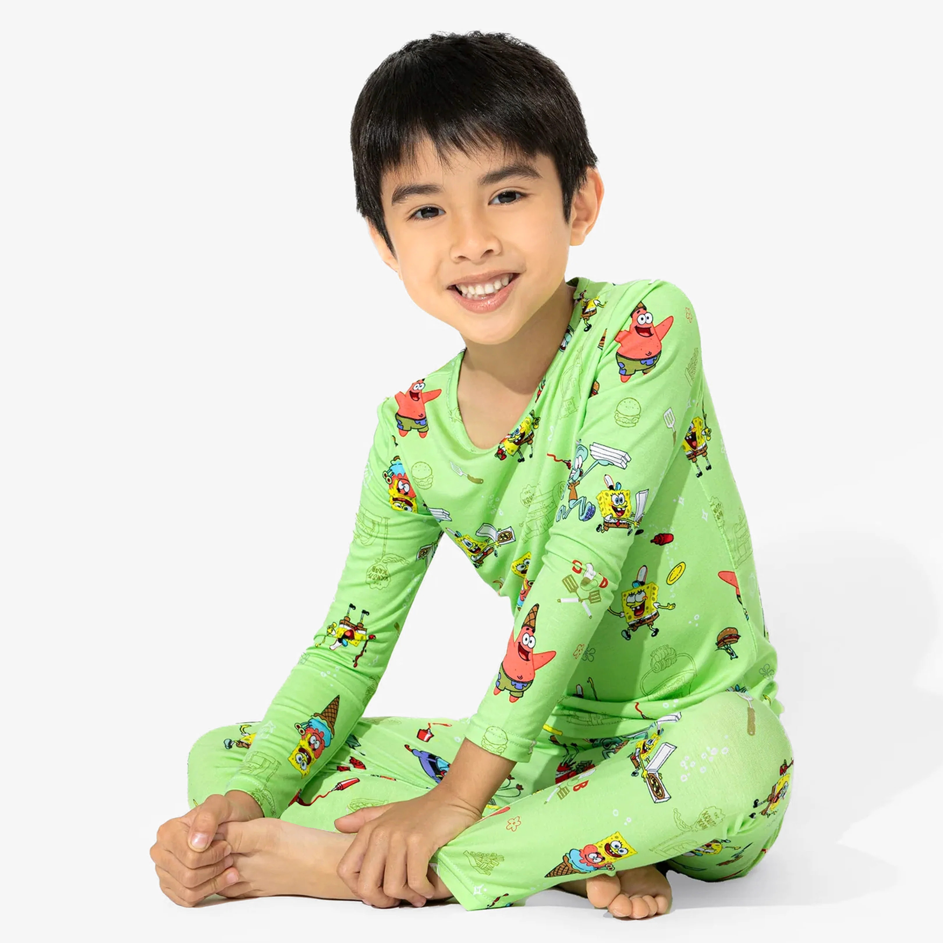 SpongeBob SquarePants: Foodie Bamboo Kids Pajamas | Bellabu Bear