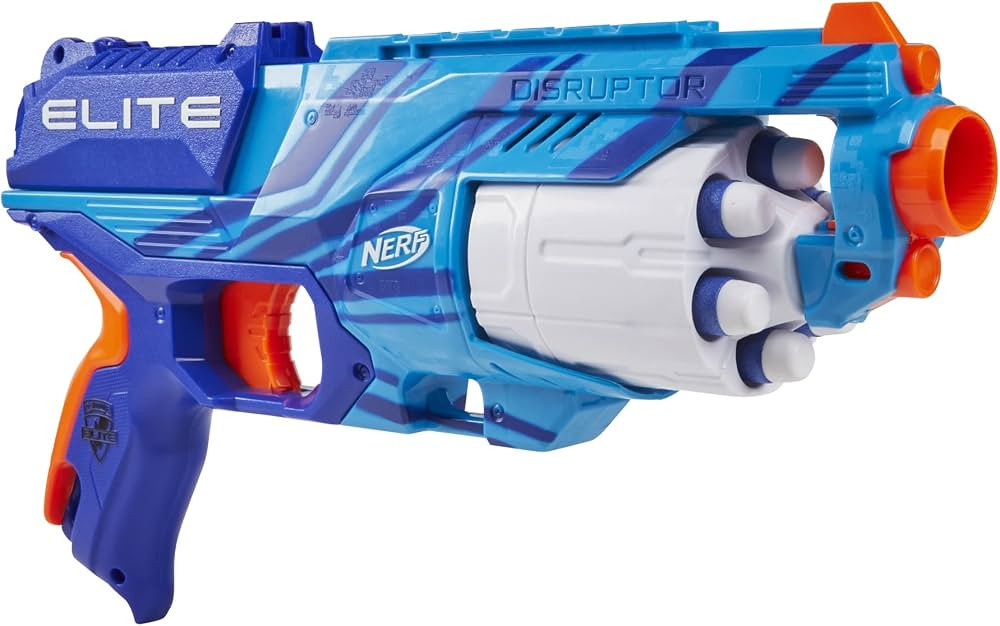 Nerf Elite Disruptor Blaster Reflex, Slam Fire, Blue (Amazon Exclusive) | Amazon (US)