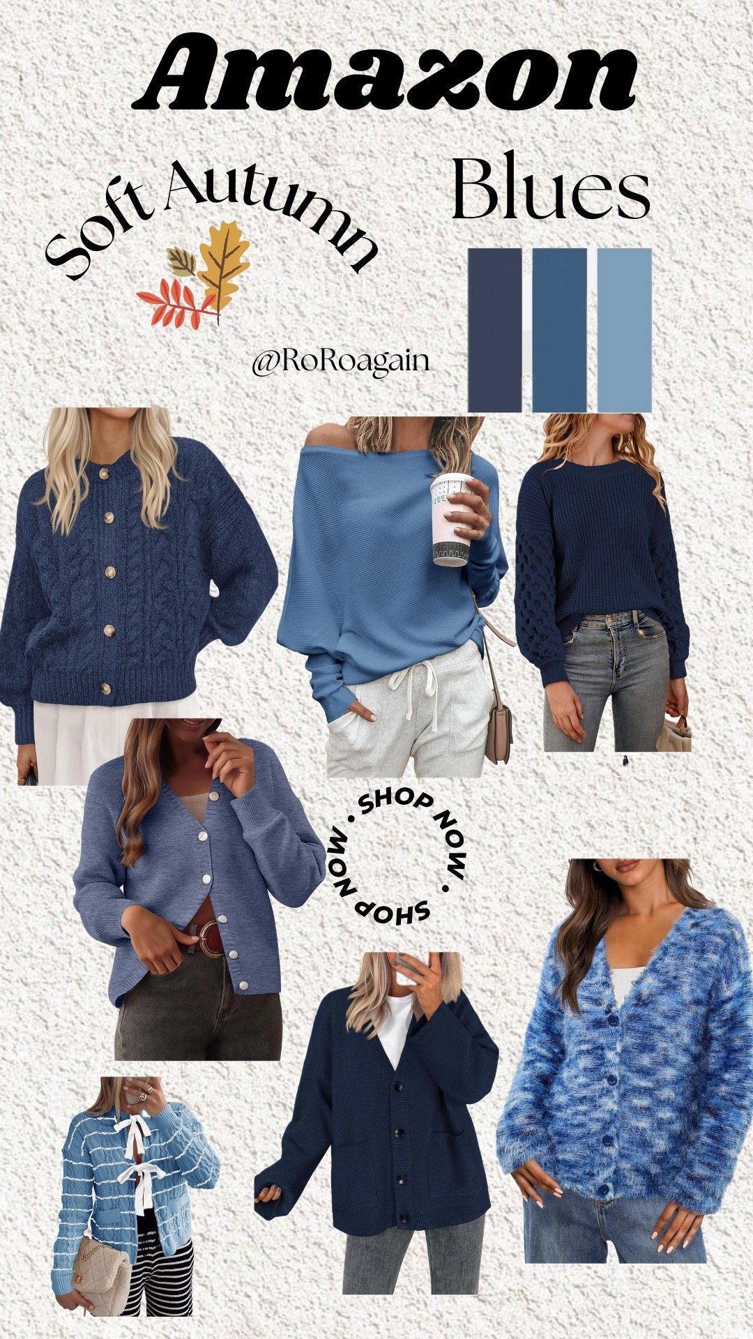 Soft autumn blues women knitwear 

#LTKSeasonal #LTKFallSale #LTKOver40