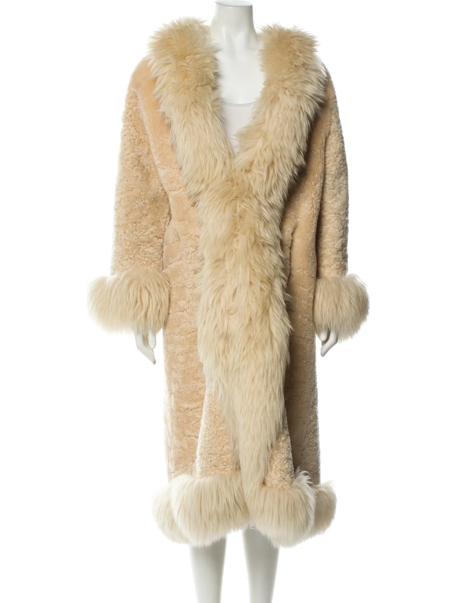 Shearling Faux Fur Coat | The RealReal