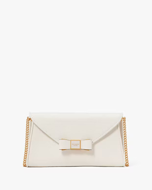 Morgan Bow Embellished Envelope Flap Crossbody | Kate Spade (US)