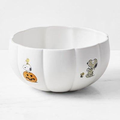 PEANUTS™ Halloween Serve Candy Bowl | Williams-Sonoma