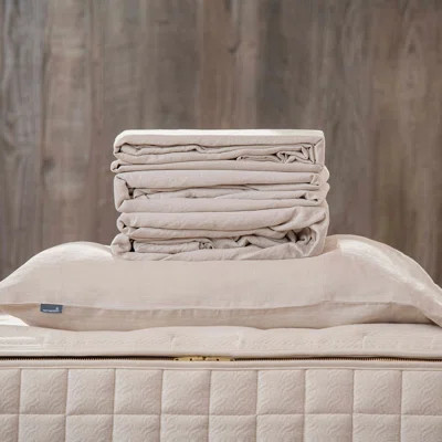 Organic Linen Sheets + Pillowcases | Wayfair North America