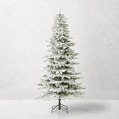 Snow Pine Clear LED Lit Faux Christmas Tree | Williams-Sonoma