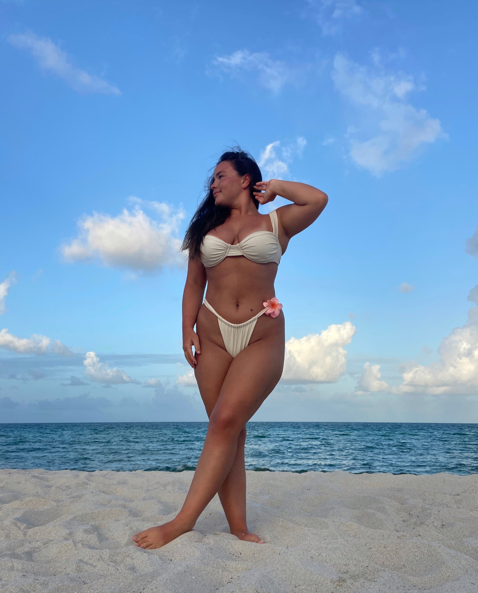 The perfect bikini for summer 🤍
Wearing size small in bottoms and large in top!  

#LTKtravel #LTKFind #LTKswim