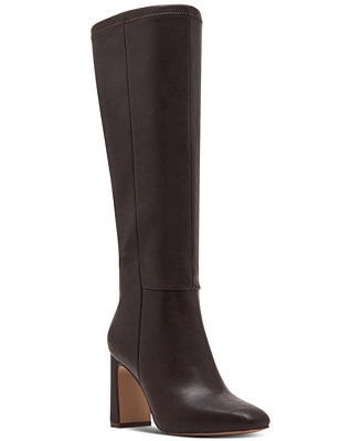 Madden Girl Wisee Block-Heel Knee-High Dress Boots - Macy's | Macy's