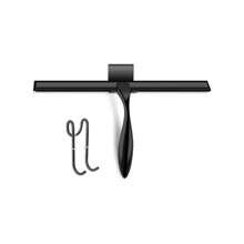 Shower Squeegee Stainless Steel Bath Squeegee For Shower Glass Doors Bathroom Windows Kitchen Mirror And Car Glass With Hooks Holder | SHEIN