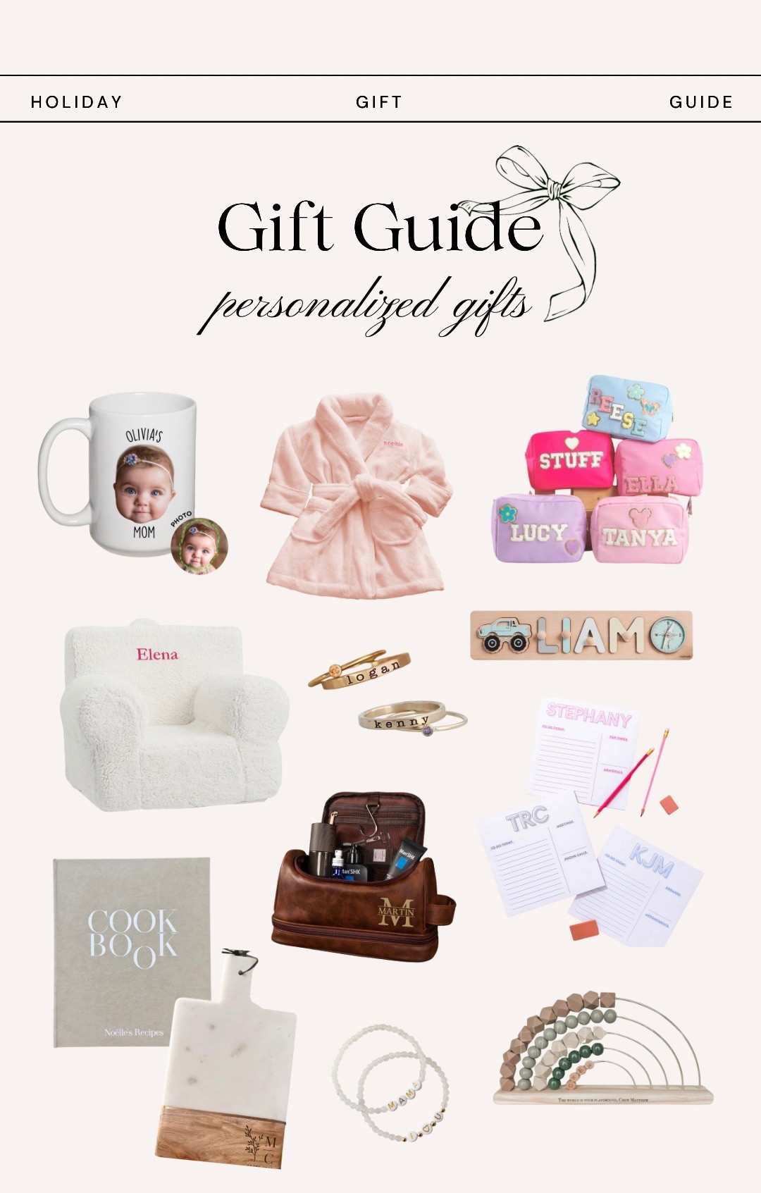 Personalized gifts for the family
Gift ideas 
Personalized mug
Customized gifts 

Gift guide for her
Gift guide for him
Gift guide for kids 



#LTKFindsUnder100 #LTKHoliday #LTKGiftGuide