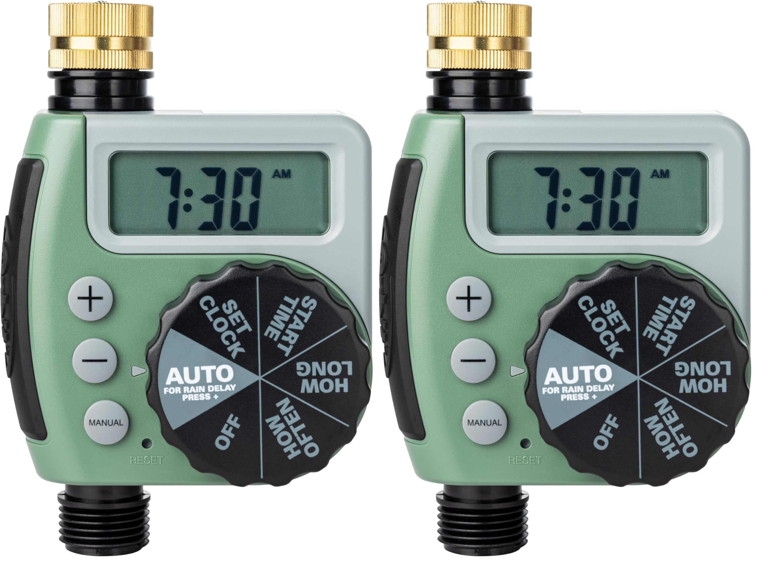Orbit 62056 One Outlet Single-Dial Hose Faucet Timer (Pack of 2) | Amazon (US)
