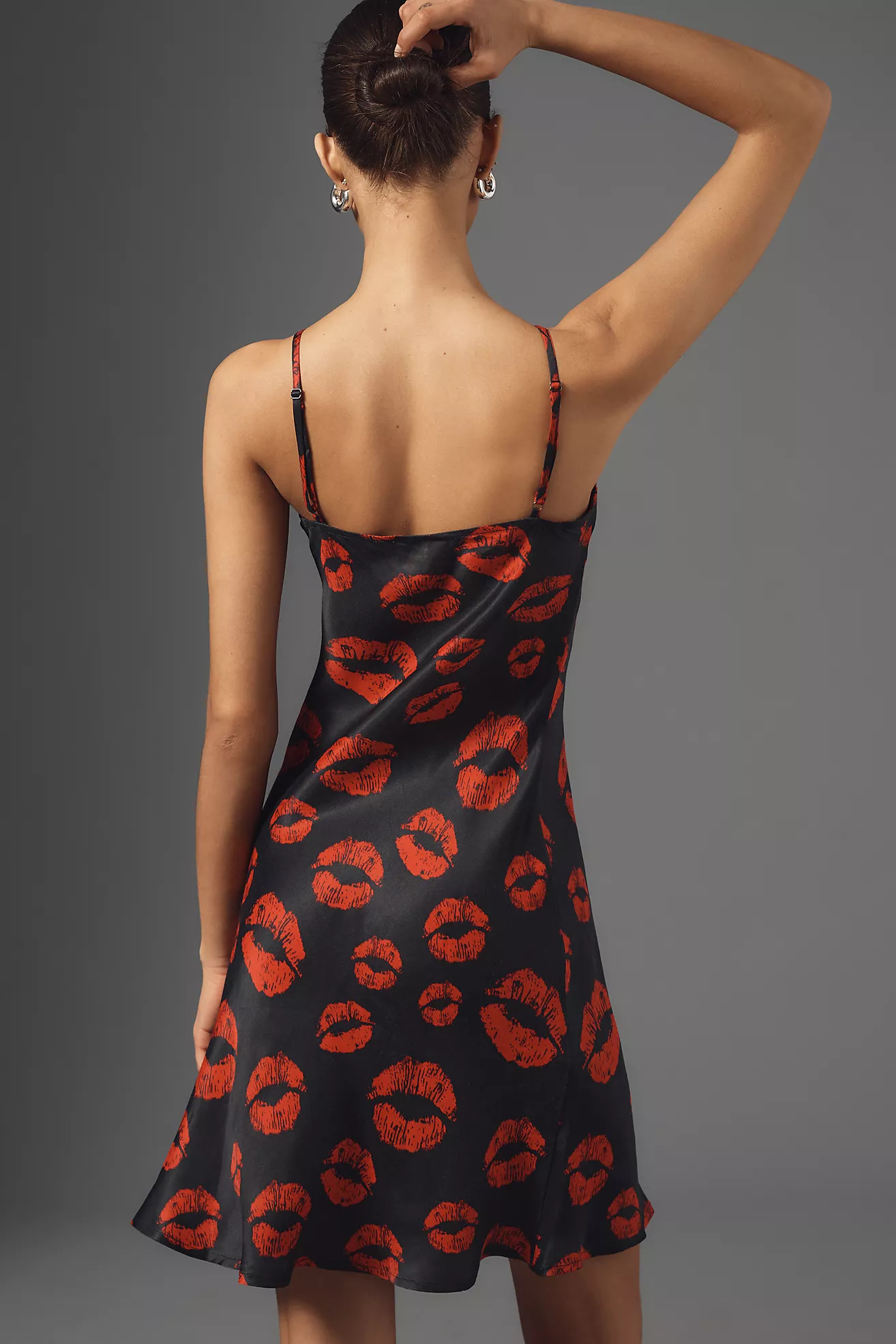 Conditions Apply Elouise Cowl-Neck Skinny Strap Mini Dress | Anthropologie (US)