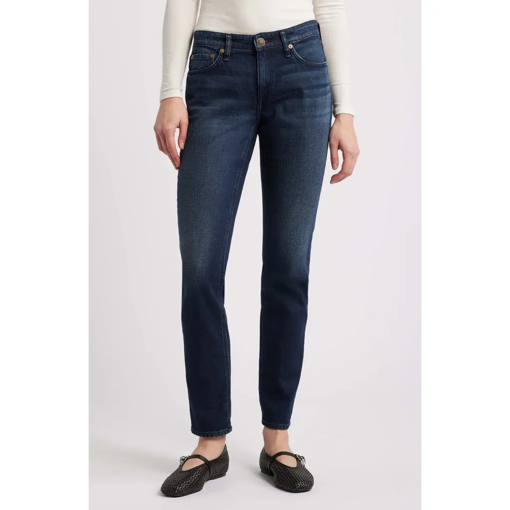 rag & bone Dre Low Rise Slim Boyfriend Jeans in Sienna at Nordstrom, Size 25 | Nordstrom
