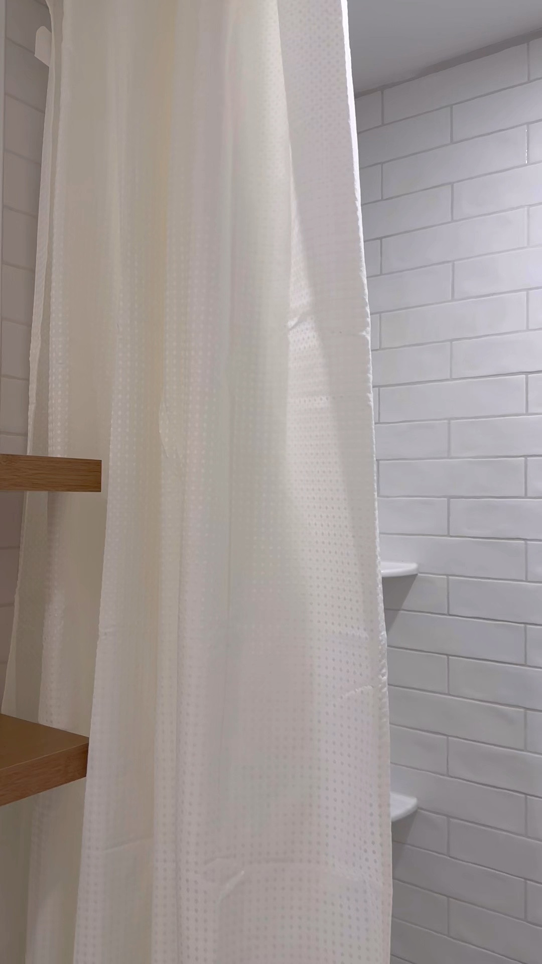 Extra long shower curtain and liner! The 84” length was perfect for our 8ft ceilings! 

#LTKSaleAlert #LTKHome #LTKFindsUnder50