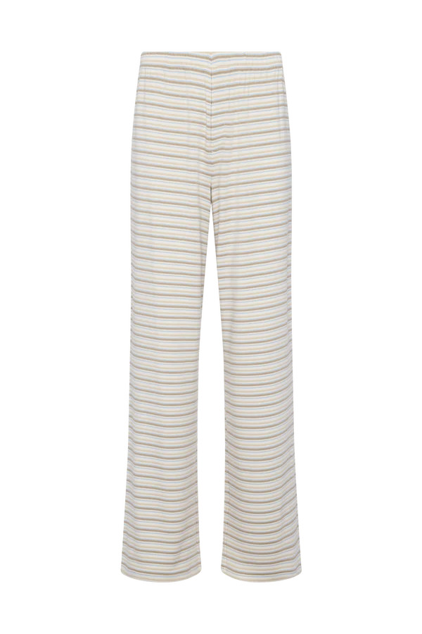 Boyfriend Stripe Pant | Cocoa Sky Stripe | nuuds