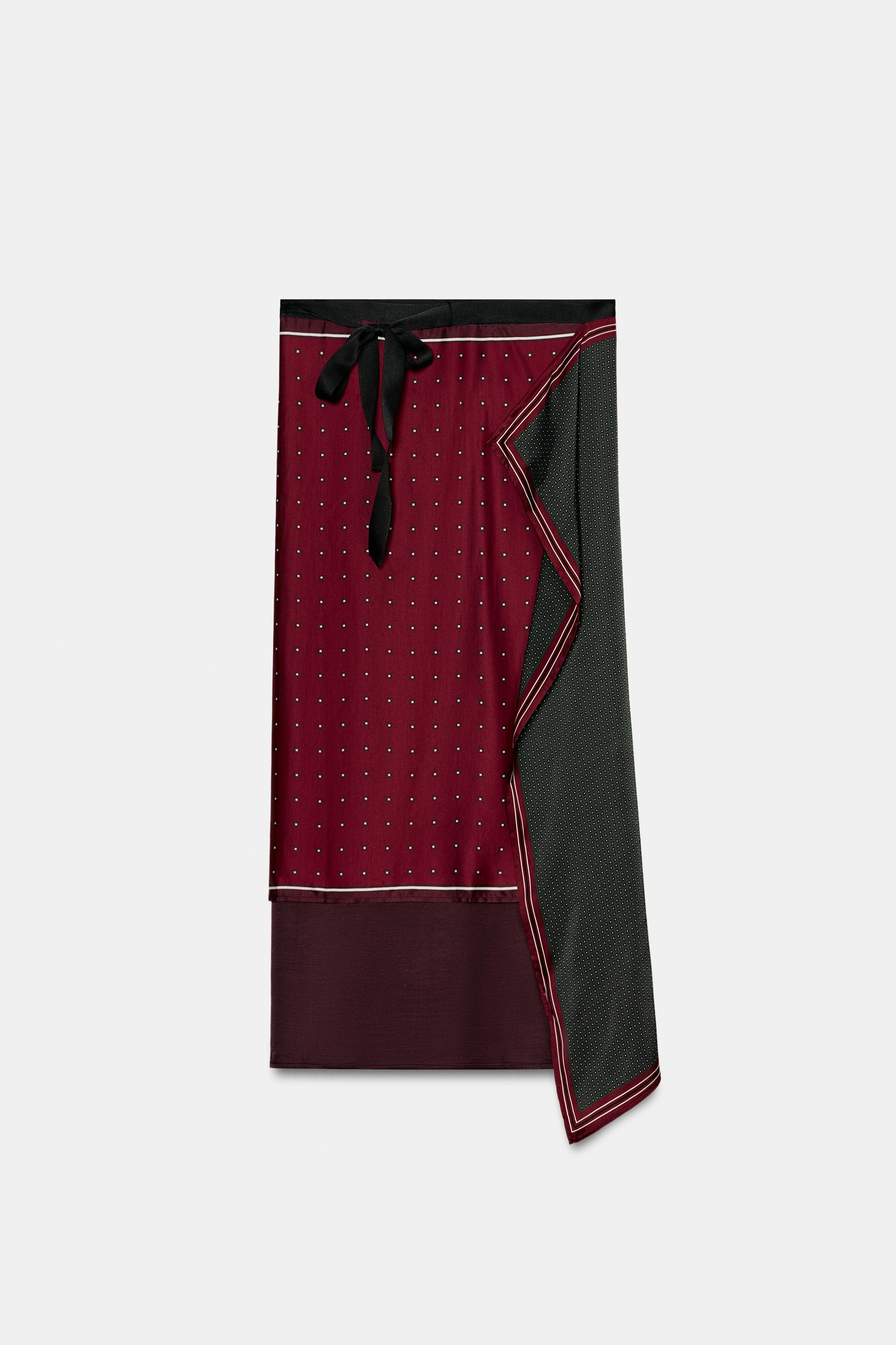 100% VISCOSE PRINTED SCARF PAREO | Zara US