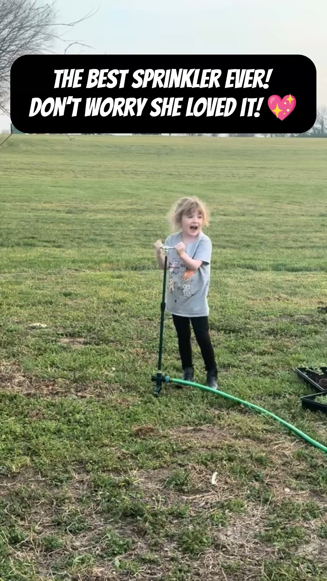 she begs for it…
i turn it on… she gets mad…
then asks to do it again 😂💗

Makes zero sense—but she LOVES this sprinkler! 

#LTKdayinmylife #LTKmomlife #LTKKids