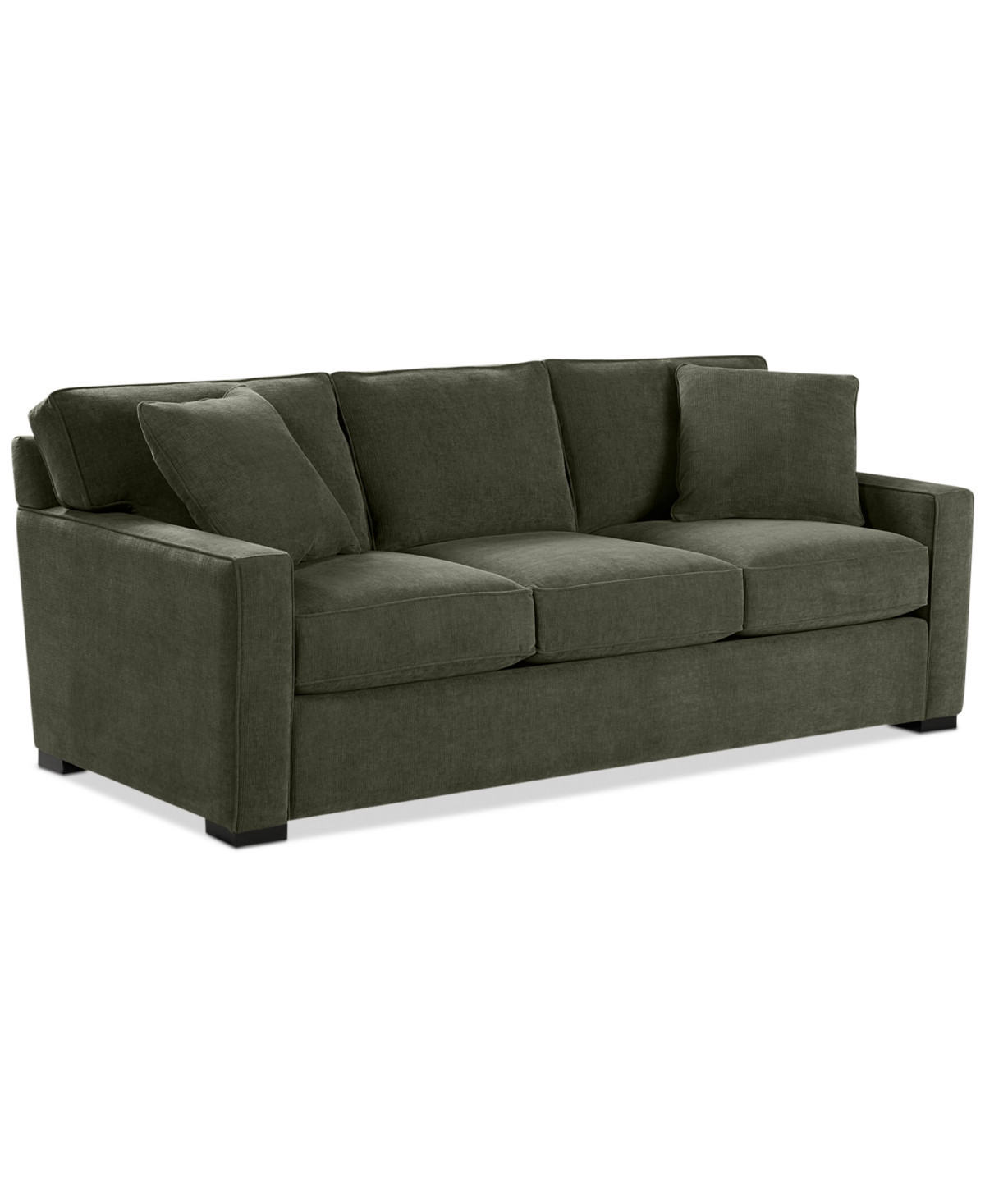 Radley 86" Fabric Sofa, Created for Macy's - Heavenly Olive Green | Macy's
