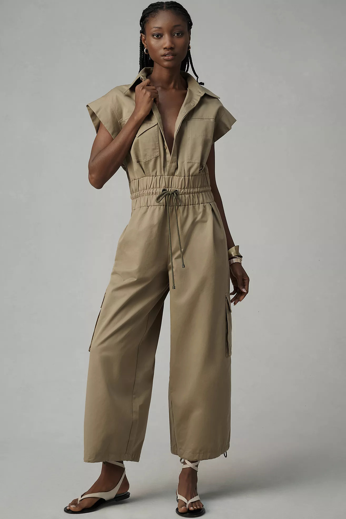 Farm Rio Utility Jumpsuit | Anthropologie (US)