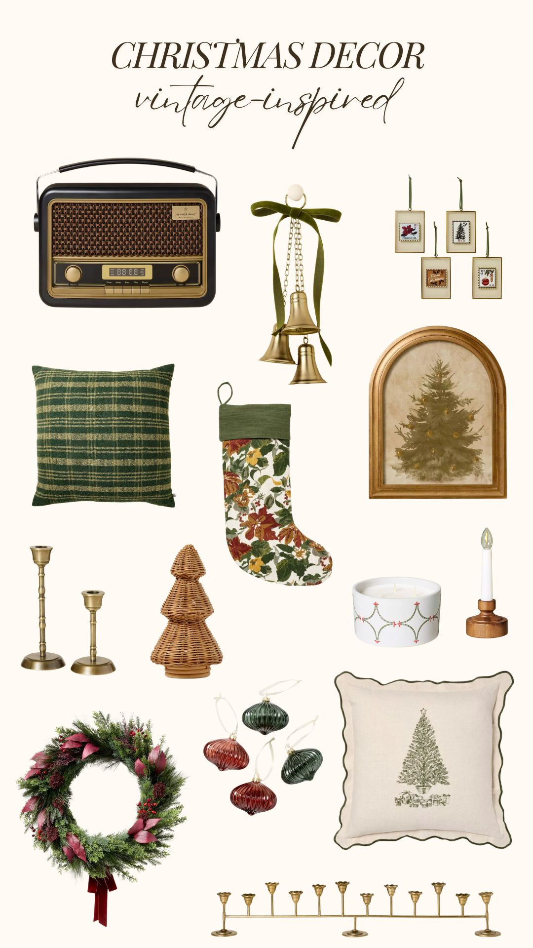 Vintage-inspired Christmas decor! Perfect for cozy, nostalgic vibes!🤎

#LTKHome #LTKSeasonal #LTKHoliday