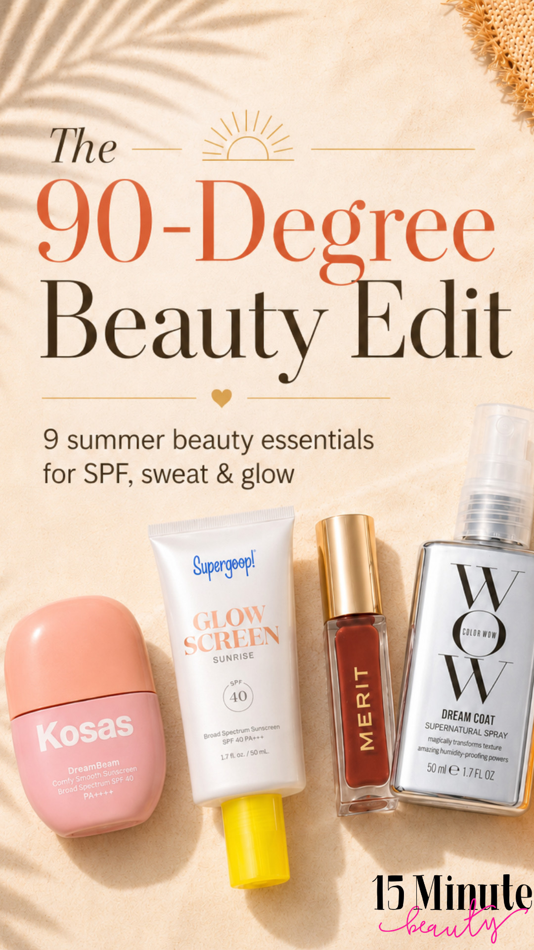 These are the beauty products I’d actually pack for a summer trip when I want to keep my routine easy but still feel put together. I’m always looking for glowy SPF, lightweight makeup, frizz control, and little travel-size products that make getting ready feel simple. Basically, the things I’d throw in my bag for beach days, sightseeing, dinners, and everything in between. 

 #LTKgrwm #LTKmomlife #LTKBeauty