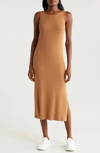 Hadley Wood Sleeveless Rib Dress | Nordstrom
