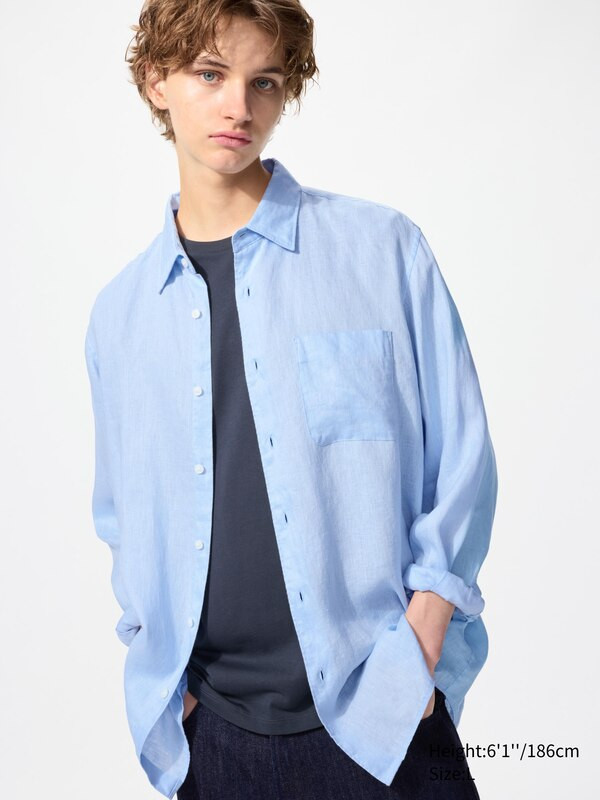 Premium Linen Shirt | UNIQLO (US)