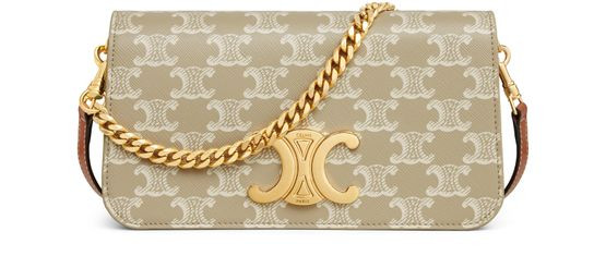 Multipochette in Triomphe canvas and calfskin - CELINE | 24S (APAC/EU)