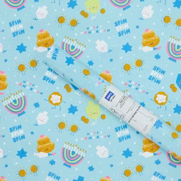 240"x30" Bulk Hanukkah Gift Wrapping Paper Light Blue - Spritz™ | Target