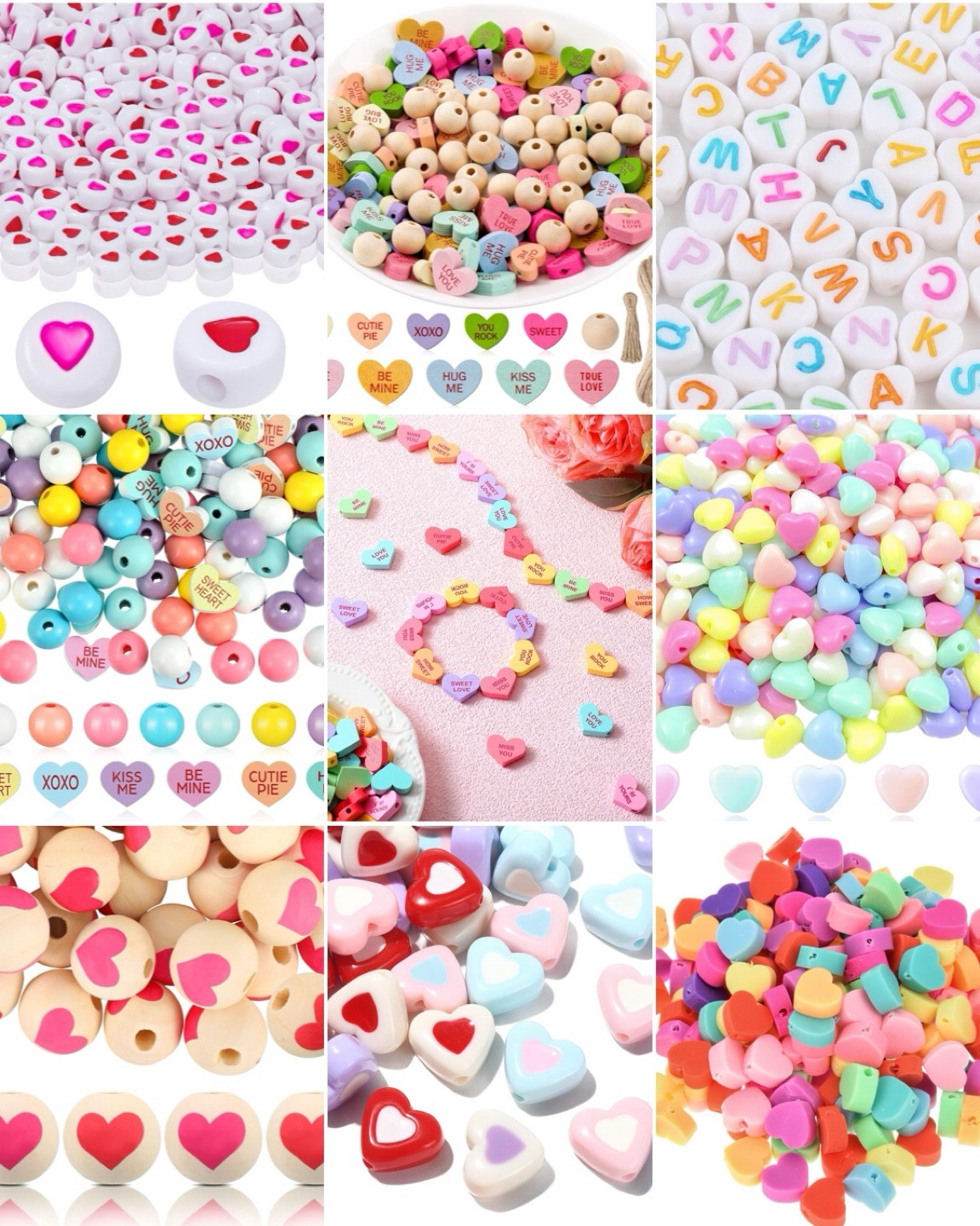  Valentine’s Day heart beads for diy friendship bracelets and Taylor swift themed classroom exchange valentine cards - Valentine’s Day kids crafts and valentine tween gift ideas 

#LTKfamily #LTKSeasonal #LTKkids