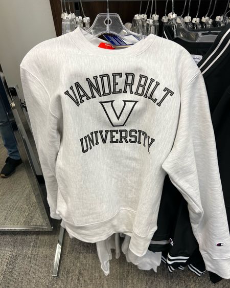 Congrats to my daughter on her graduation from Vanderbilt University! I love everything in their bookstore but have my eye on this sweatshirt because of the retro style. 

#LTKActive #LTKU #LTKfitness