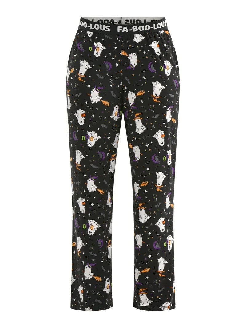 Halloween Women’s Printed Sleep Pants from Way to Celebrate, Sizes XS-3X | Walmart (US)