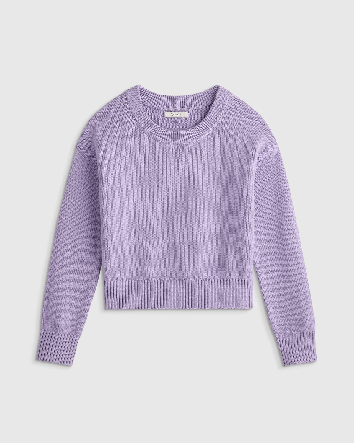 100% Organic Cotton Crewneck Sweater | Quince