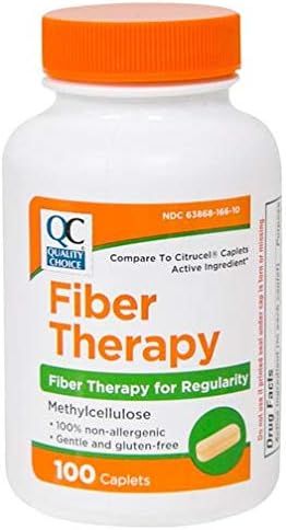 Quality Choice Fiber Therapy Caplets 100 Ct | Amazon (US)