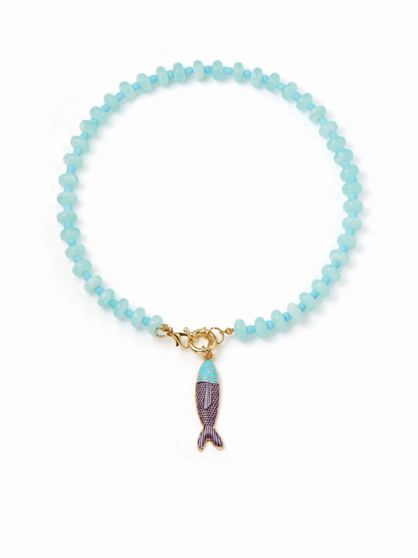 FISH BEADED NECKLACE | Cider